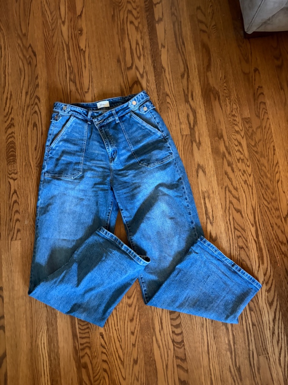 KanCan Light Blue High-Rise Denim Jeans - Picture 2 of 4